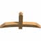 Ekena Millwork Bellingham Timber Gable Bracket, Western Red Cedar, 60"W x 27"H x 5 1/2"D x 5 1/2"F, 11/12 Pitch GBW060X27X0606BEL00SWR - alternate 2
